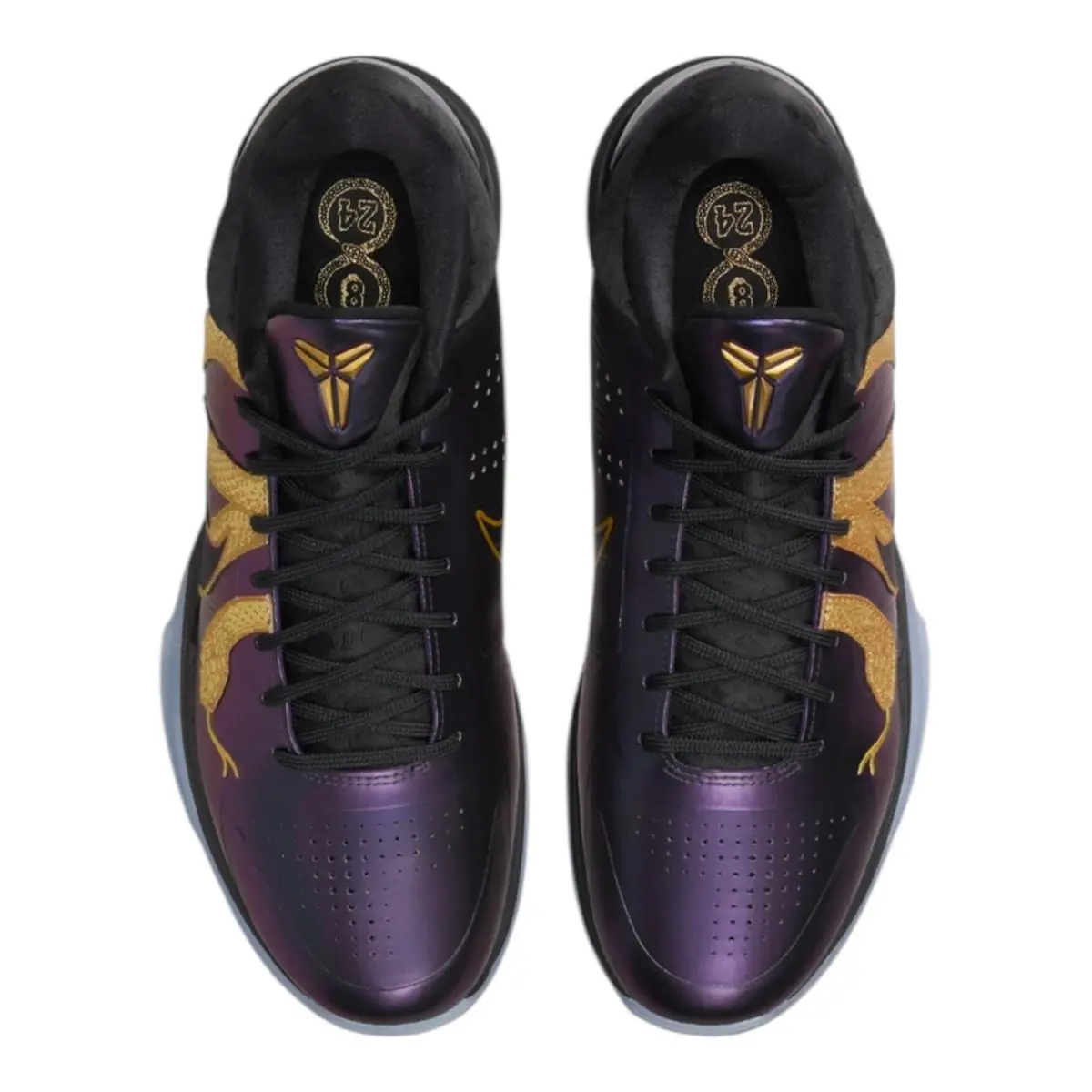 Nike shoes - Eggplant/Black-metallic Gold (UPC: 197861784818) 2