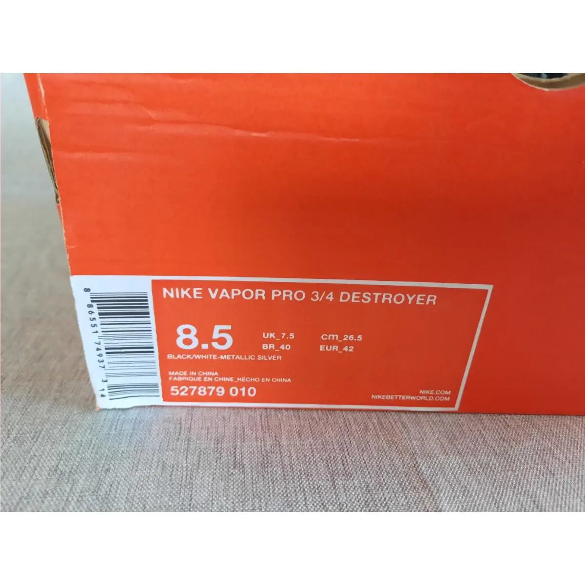 Nike shoes - Nike Vapor Pro - Vapor Pro - 527879-010 - Black 4