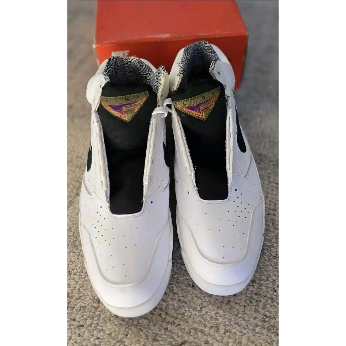 Nike shoes - Nike Air Flight Lite - Air Flight Lite - 130015-100 - White 4
