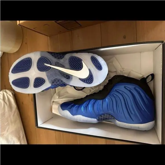 Nike shoes - Little Posite One GS - Little Posite One - Blue 8