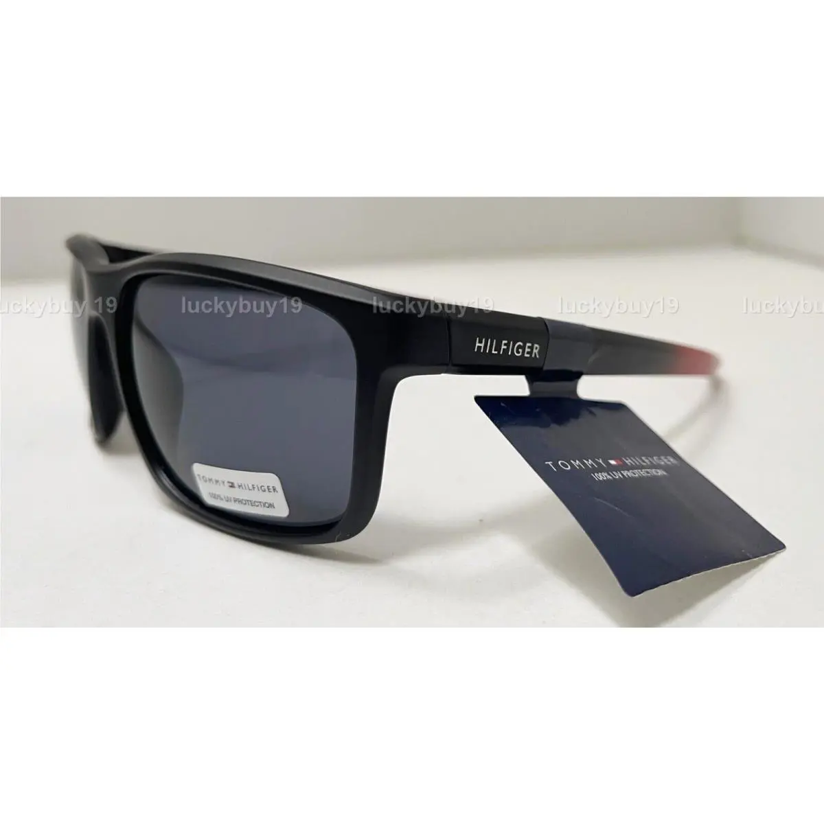 Tommy Hilfiger MP OM 674 Black Red Men`s Sunglasses /1464/