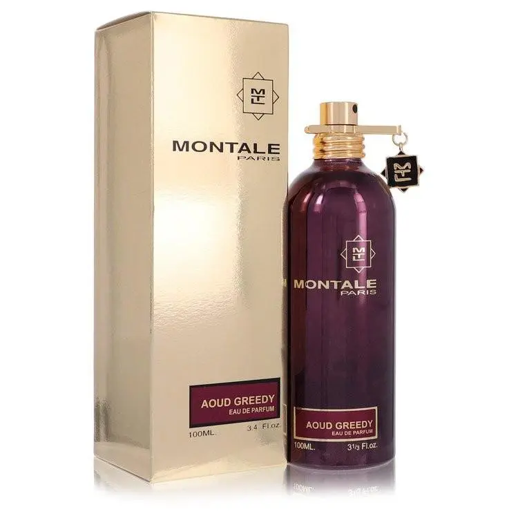 Montale Aoud Greedy by Montale Eau De Parfum Spray Unisex 3.4 oz For Women Br