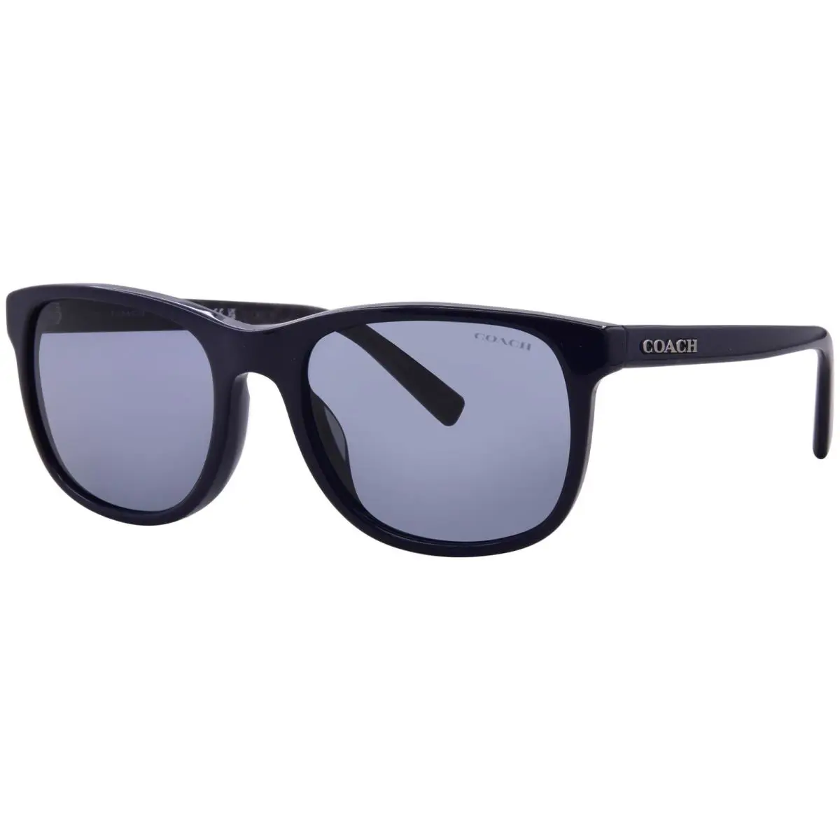 Coach HC8283U 563555 Sunglasses Men`s Navy/grey Lenses Rectangle Shape 55mm