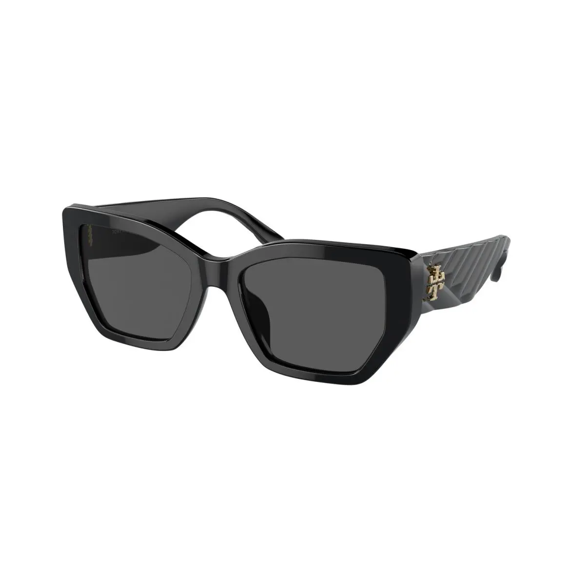 Tory Burch TY 7187U Black Solid Grey 170987 Sunglasses