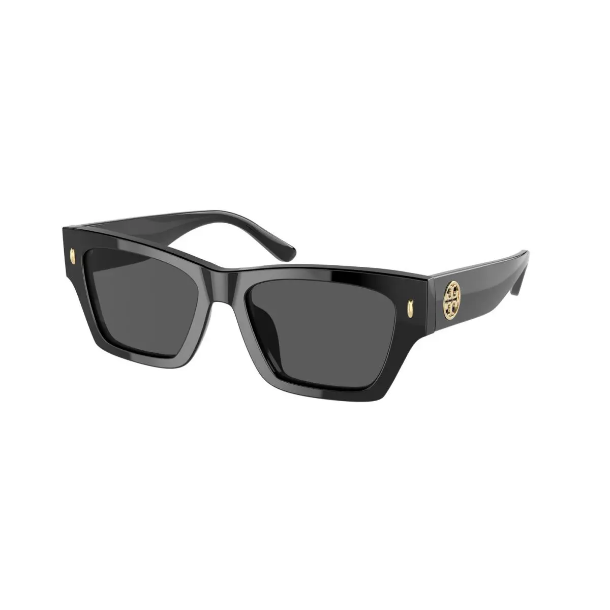Tory Burch TY 7169U Black Solid Grey 170987 Sunglasses