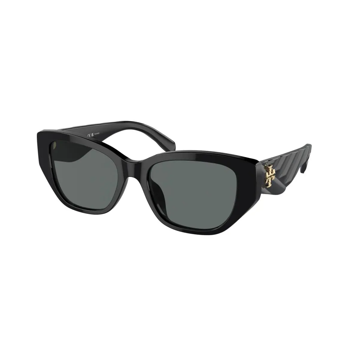 Tory Burch TY 7196U Black Dark Grey Polar 170981 Sunglasses