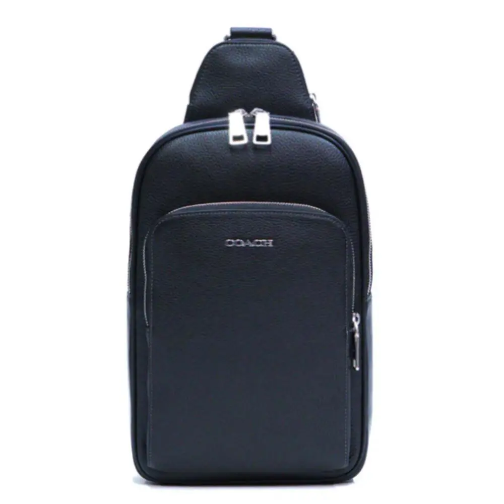 Coach Ethan Pack Leather -black