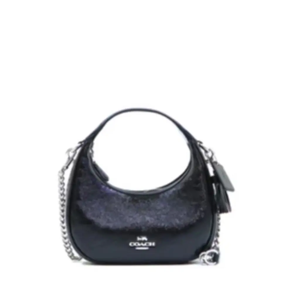 Coach Carmen Mini Crossbody Bag - Black - Black