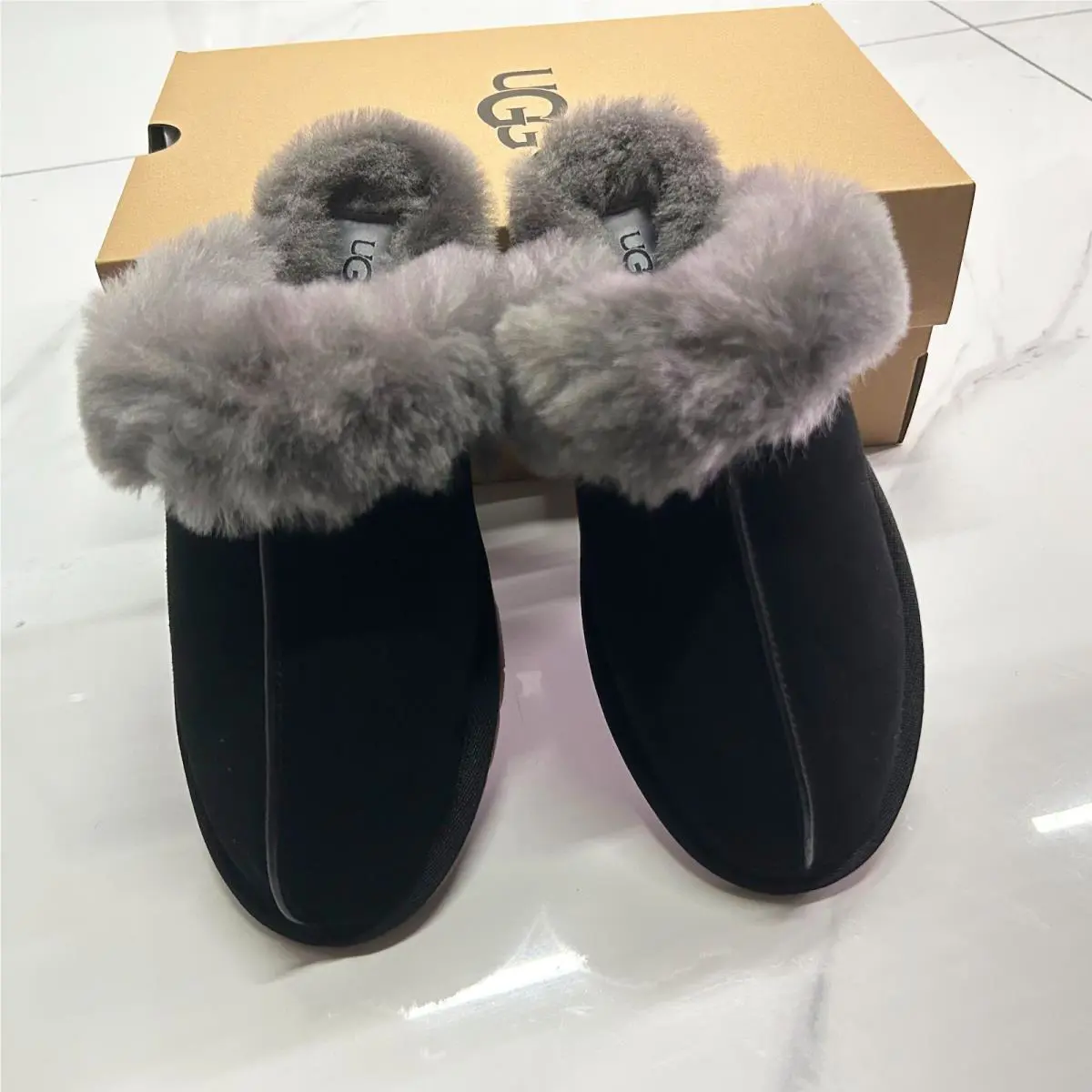 UGG shoes - UGG Scuffette - Scuffette - Black 12
