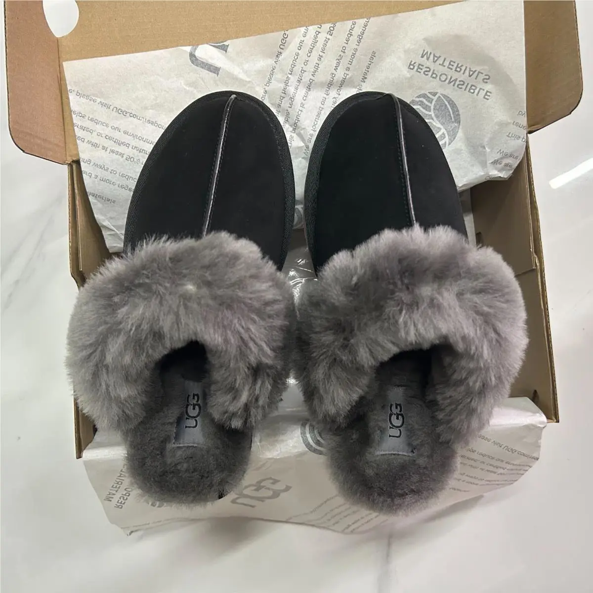 UGG shoes - UGG Scuffette - Scuffette - Black 20