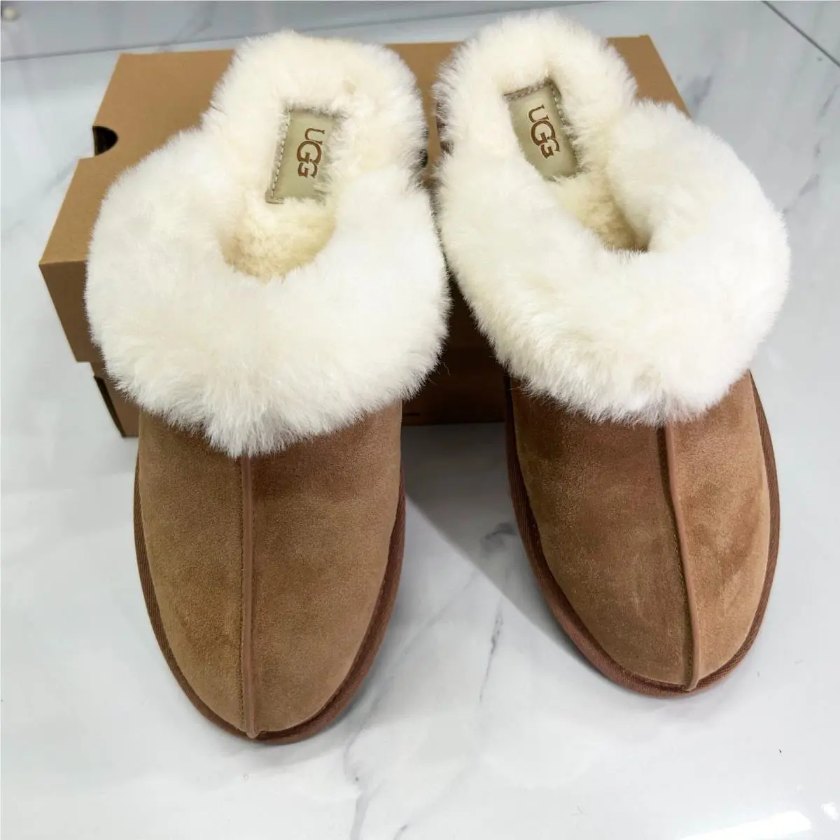 UGG shoes - UGG Scuffette - Scuffette - Chestnut 11