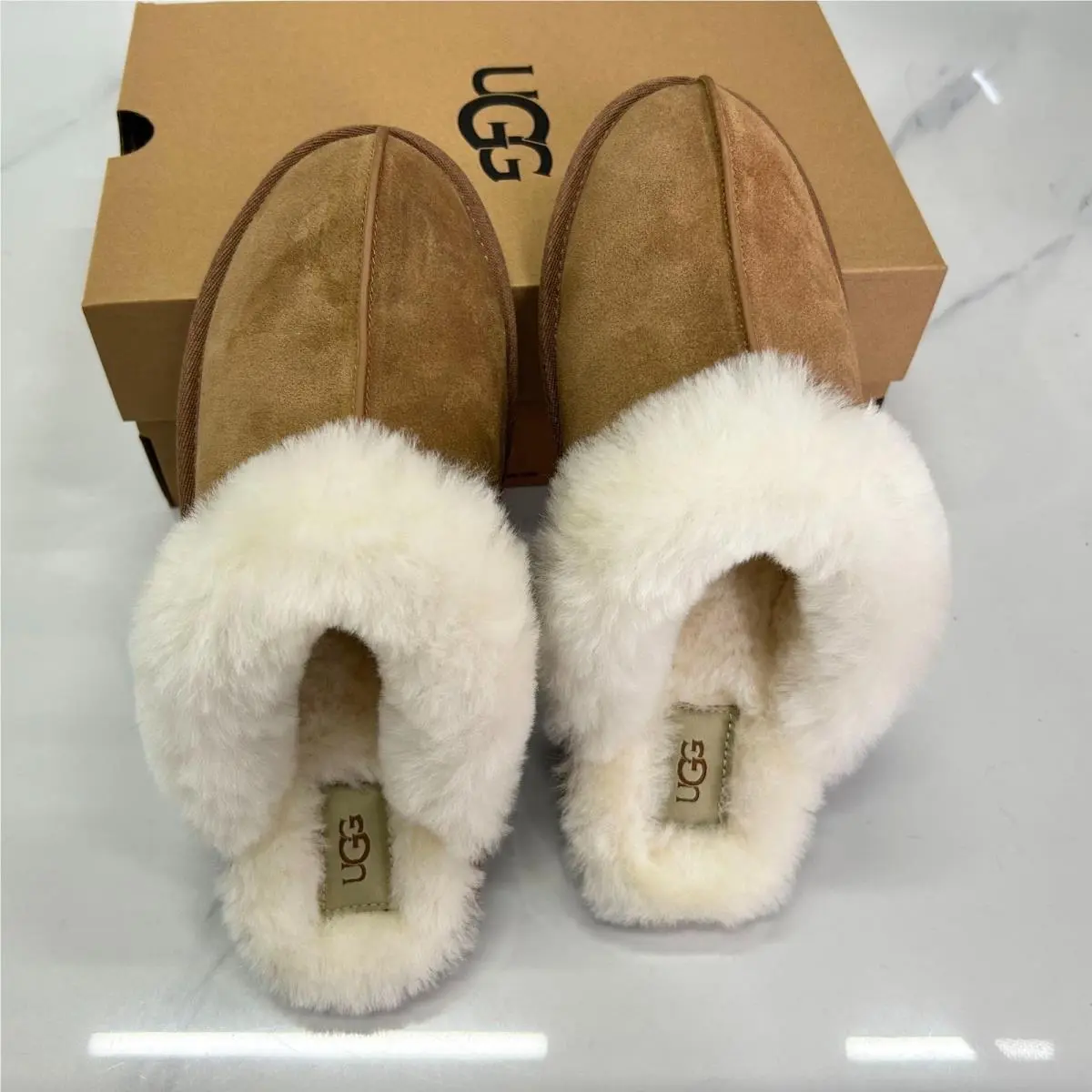 UGG shoes - UGG Scuffette - Scuffette - Chestnut 13