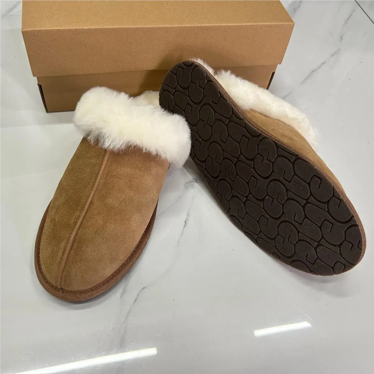 UGG shoes - UGG Scuffette - Scuffette - Chestnut 15