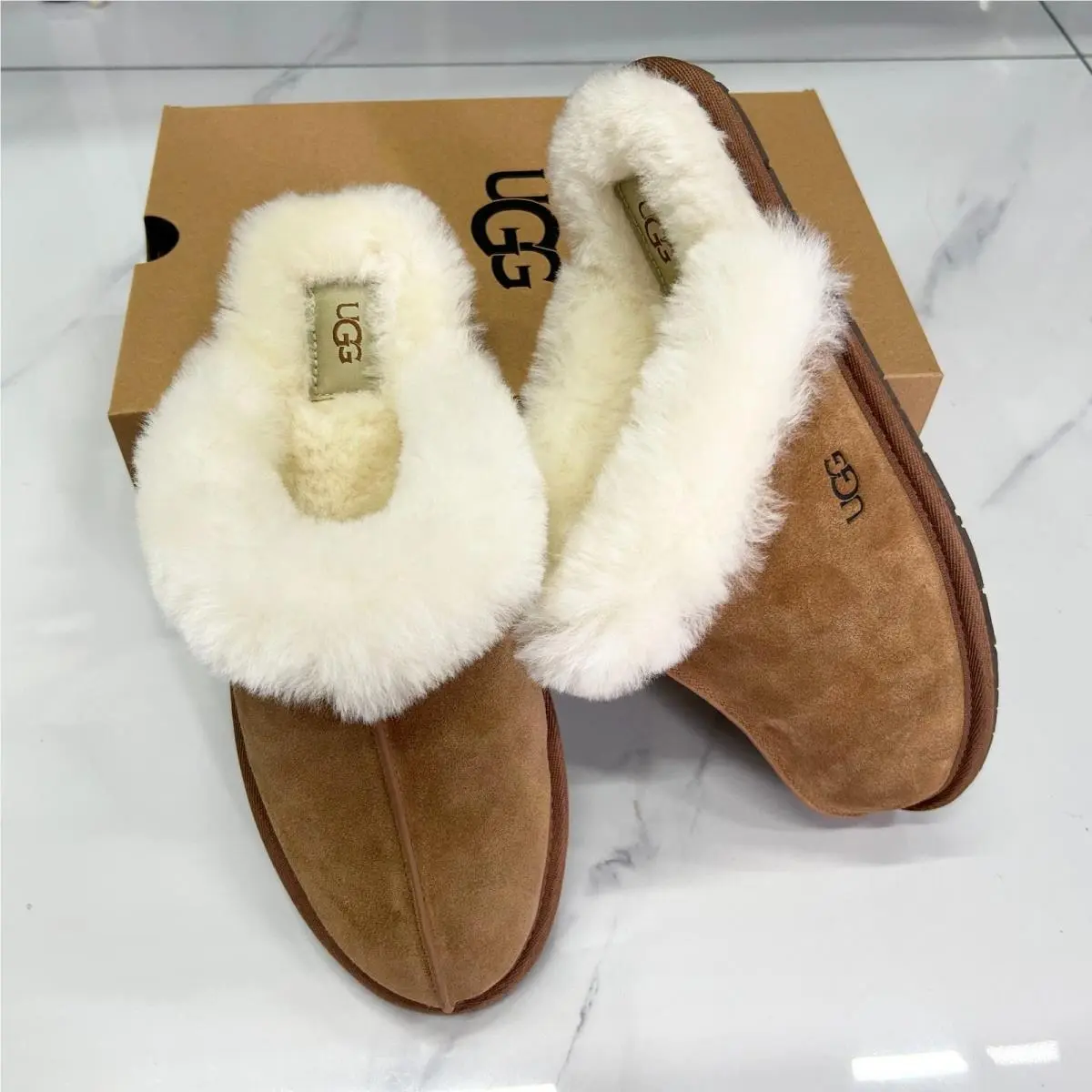 UGG shoes - UGG Scuffette - Scuffette - Chestnut 16