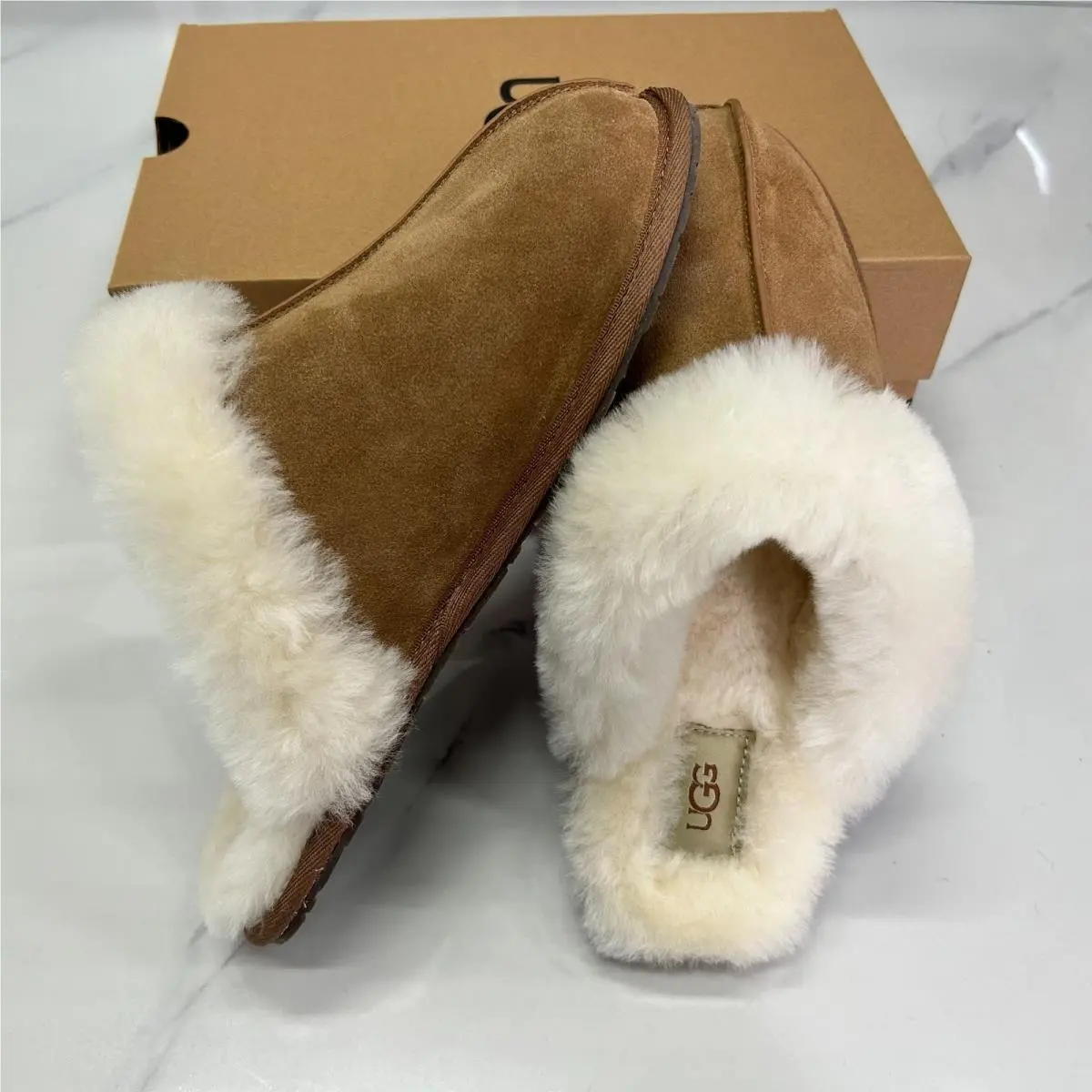 UGG shoes - UGG Scuffette - Scuffette - Chestnut 17