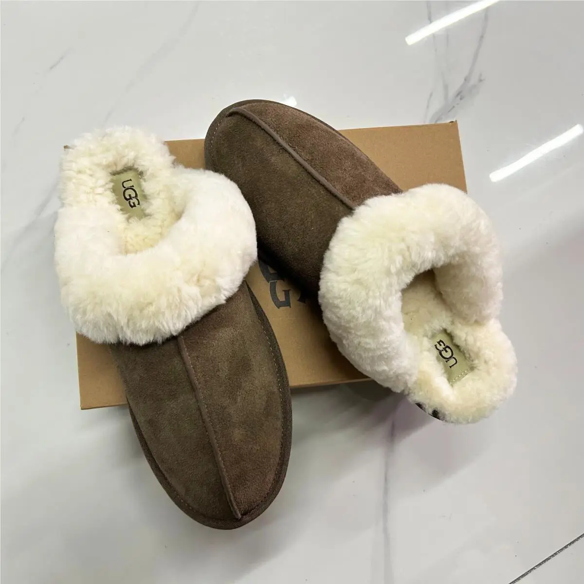 UGG shoes - UGG Scuffette - Scuffette - Espresso 6