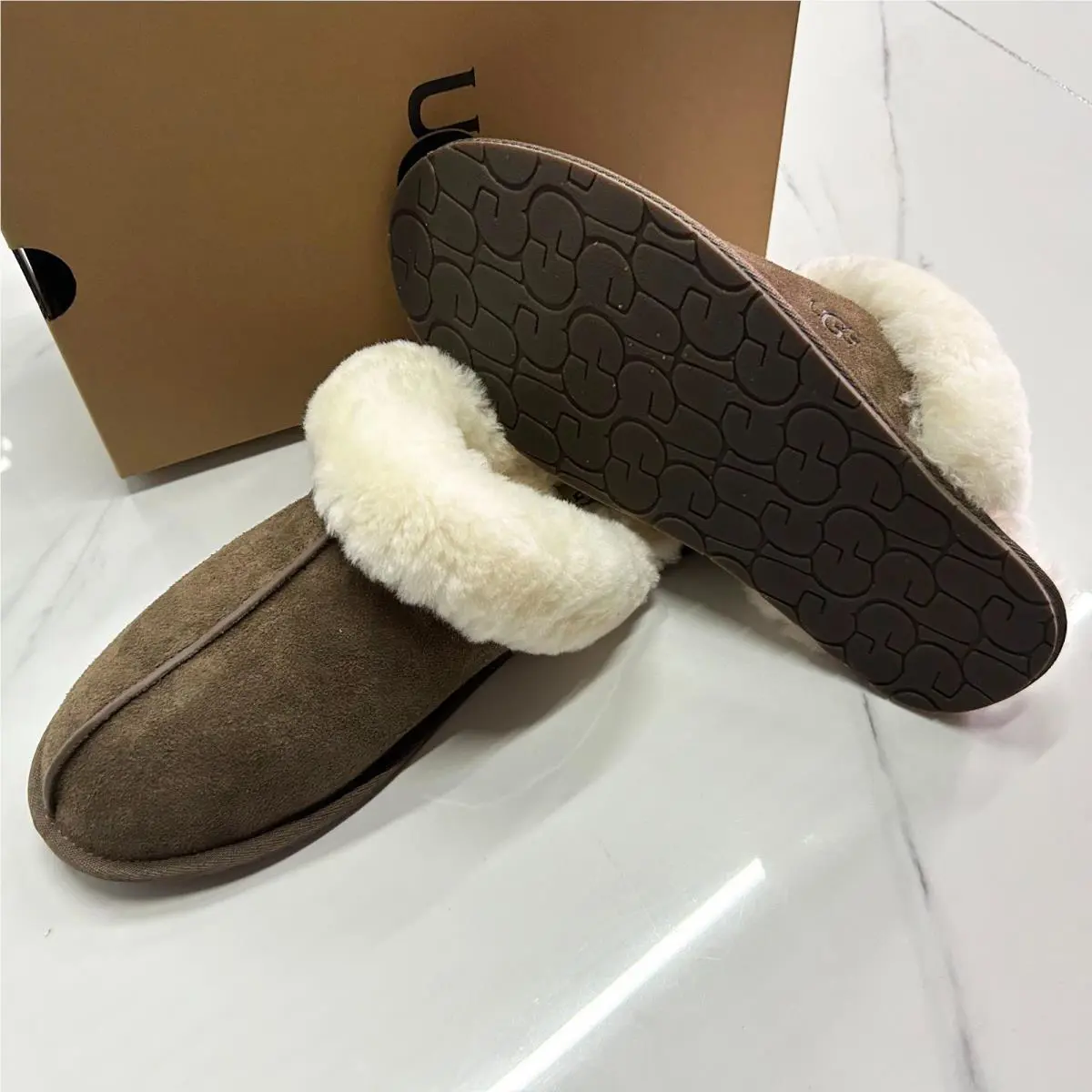 UGG shoes - UGG Scuffette - Scuffette - Espresso 14