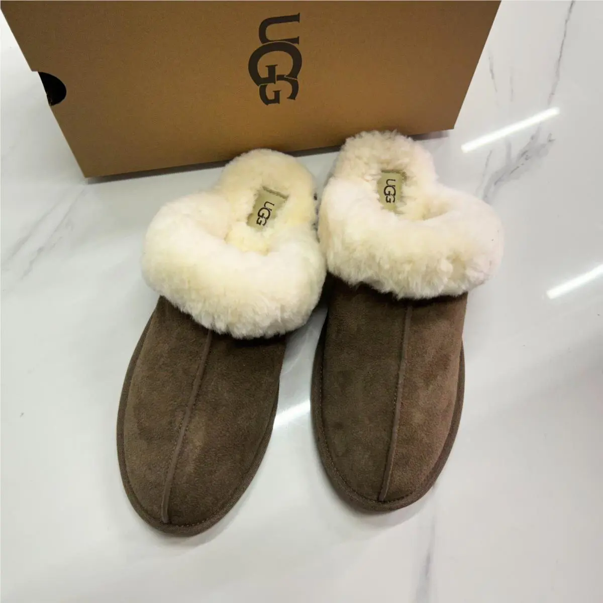 UGG shoes - UGG Scuffette - Scuffette - Espresso 15