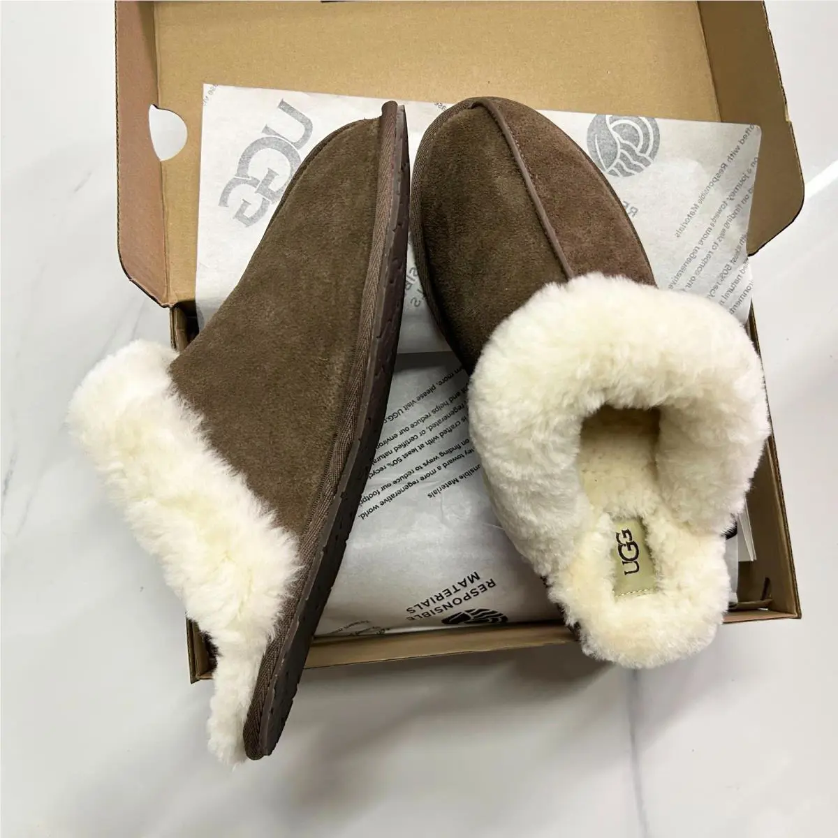 UGG shoes - UGG Scuffette - Scuffette - Espresso 8
