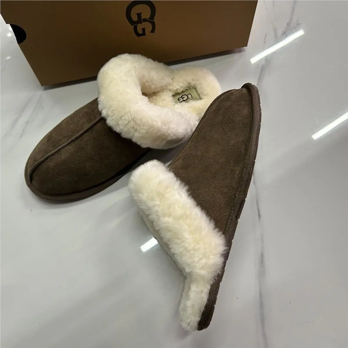 UGG shoes - UGG Scuffette - Scuffette - Espresso 3