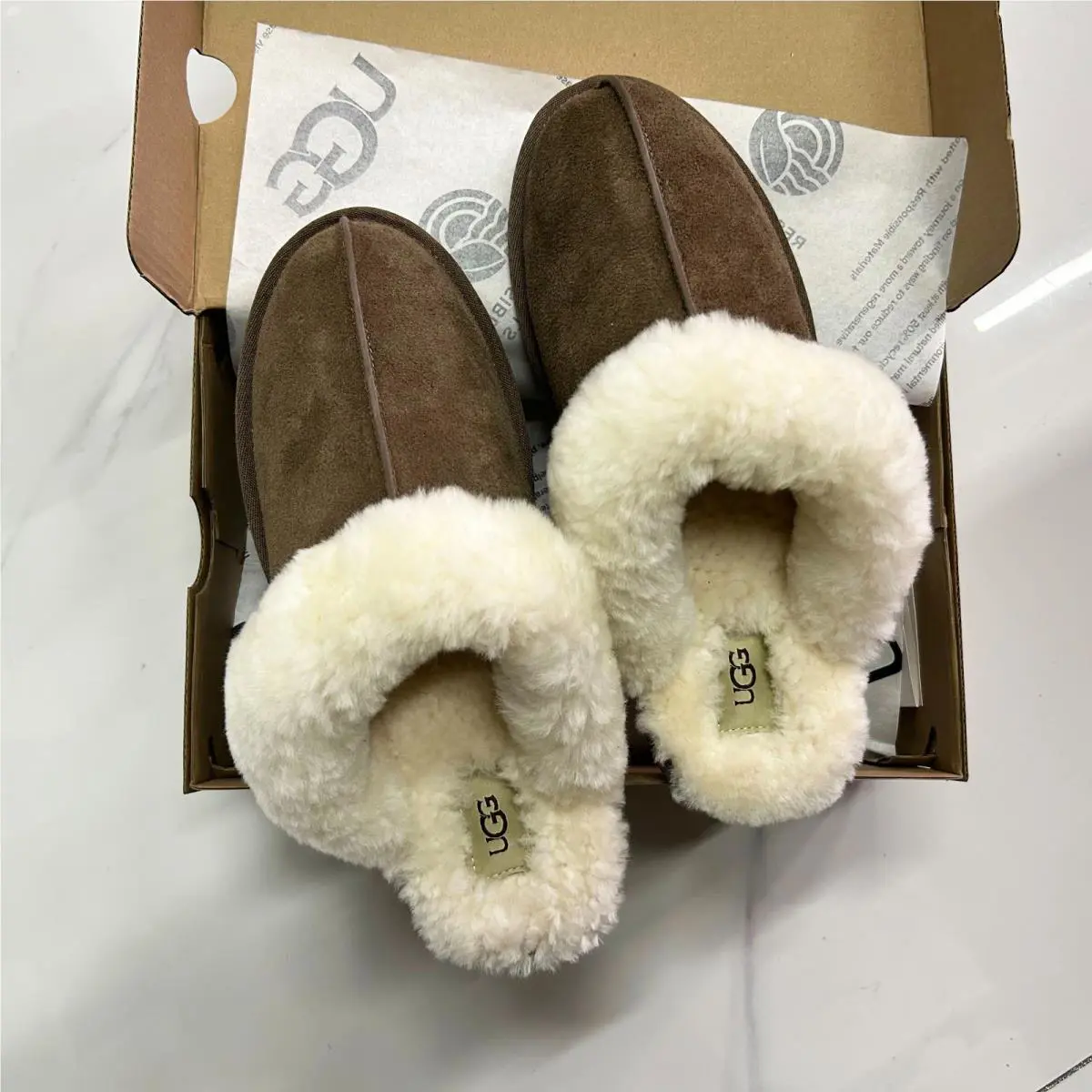 UGG shoes - UGG Scuffette - Scuffette - Espresso 7