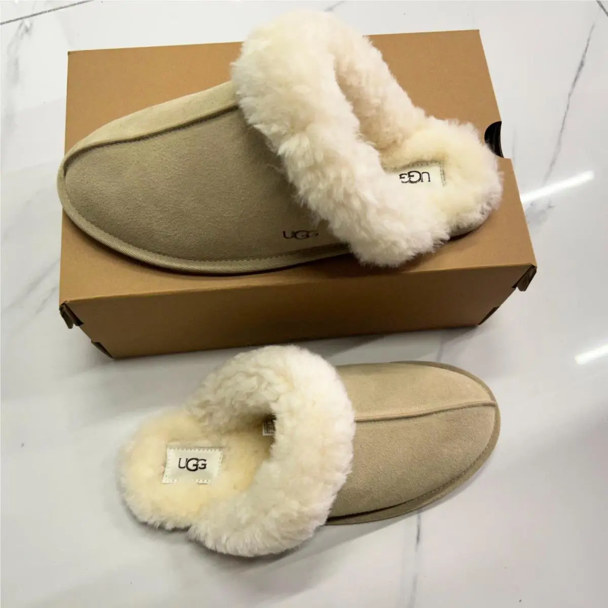 UGG shoes - UGG Scuffette - Scuffette - Sand 8