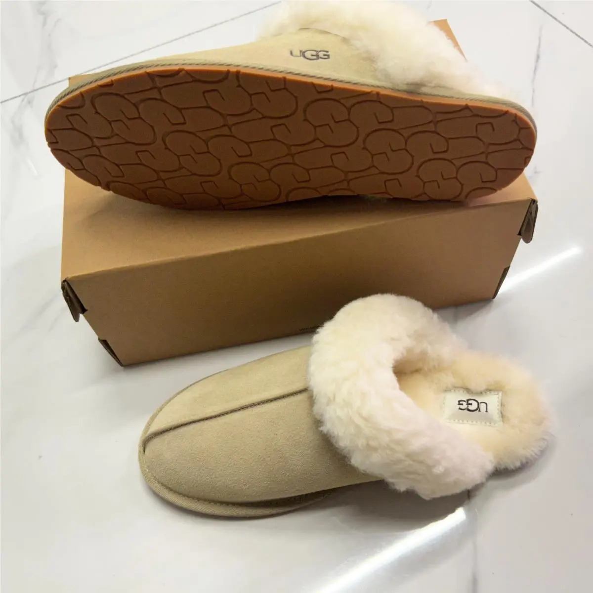 UGG shoes - UGG Scuffette - Scuffette - Sand 7