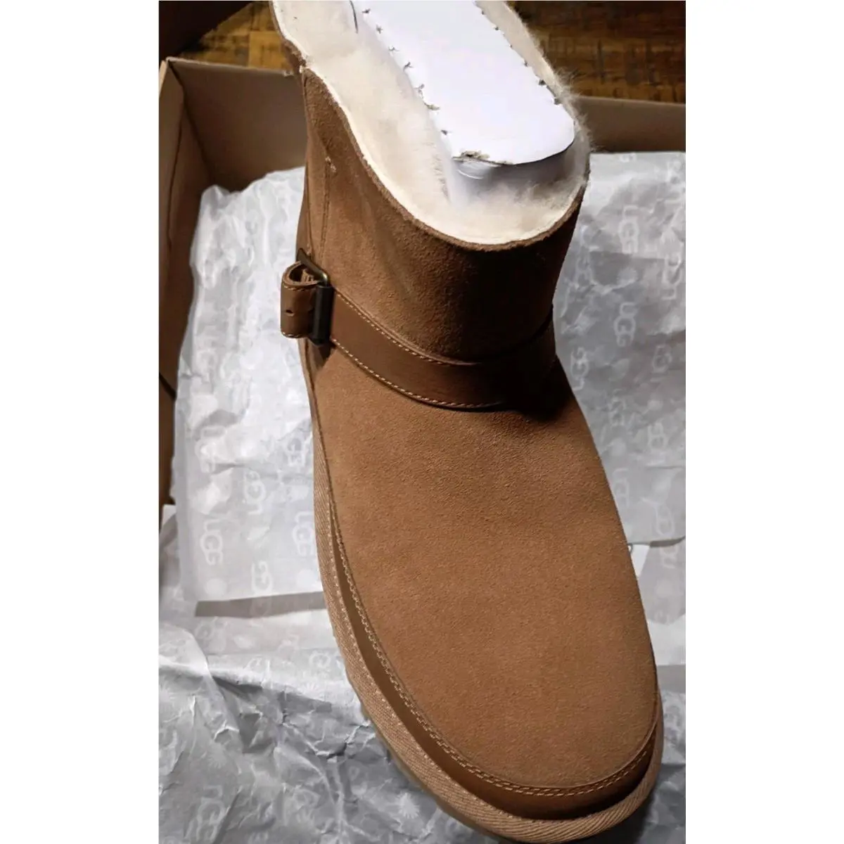 UGG shoes - ugg bellina belted - bellina belted - chestnut 0