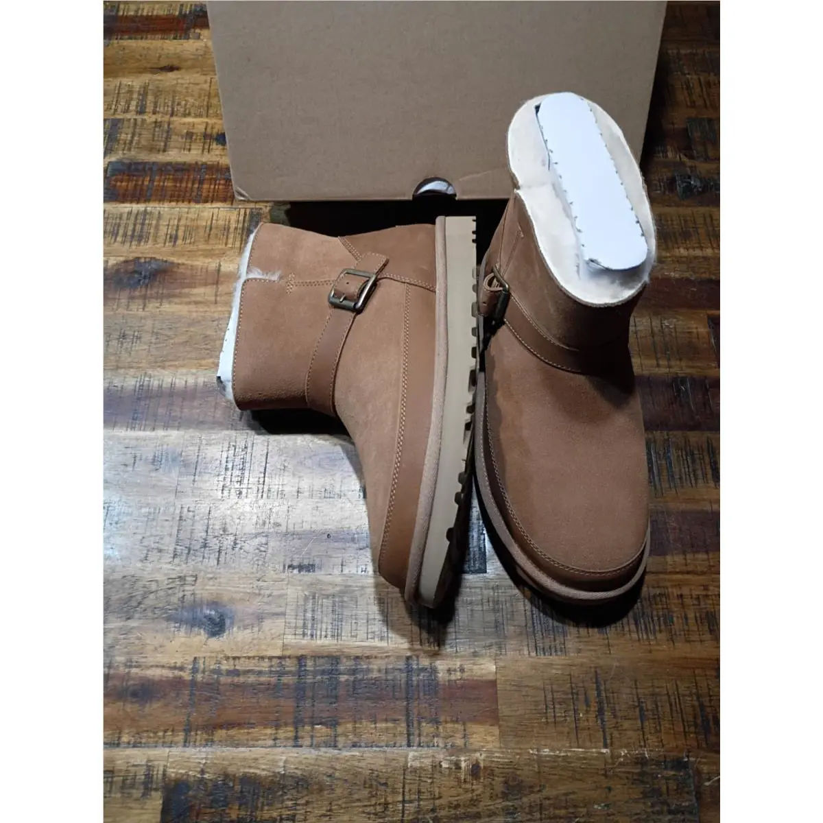 UGG shoes - ugg bellina belted - bellina belted - chestnut 2