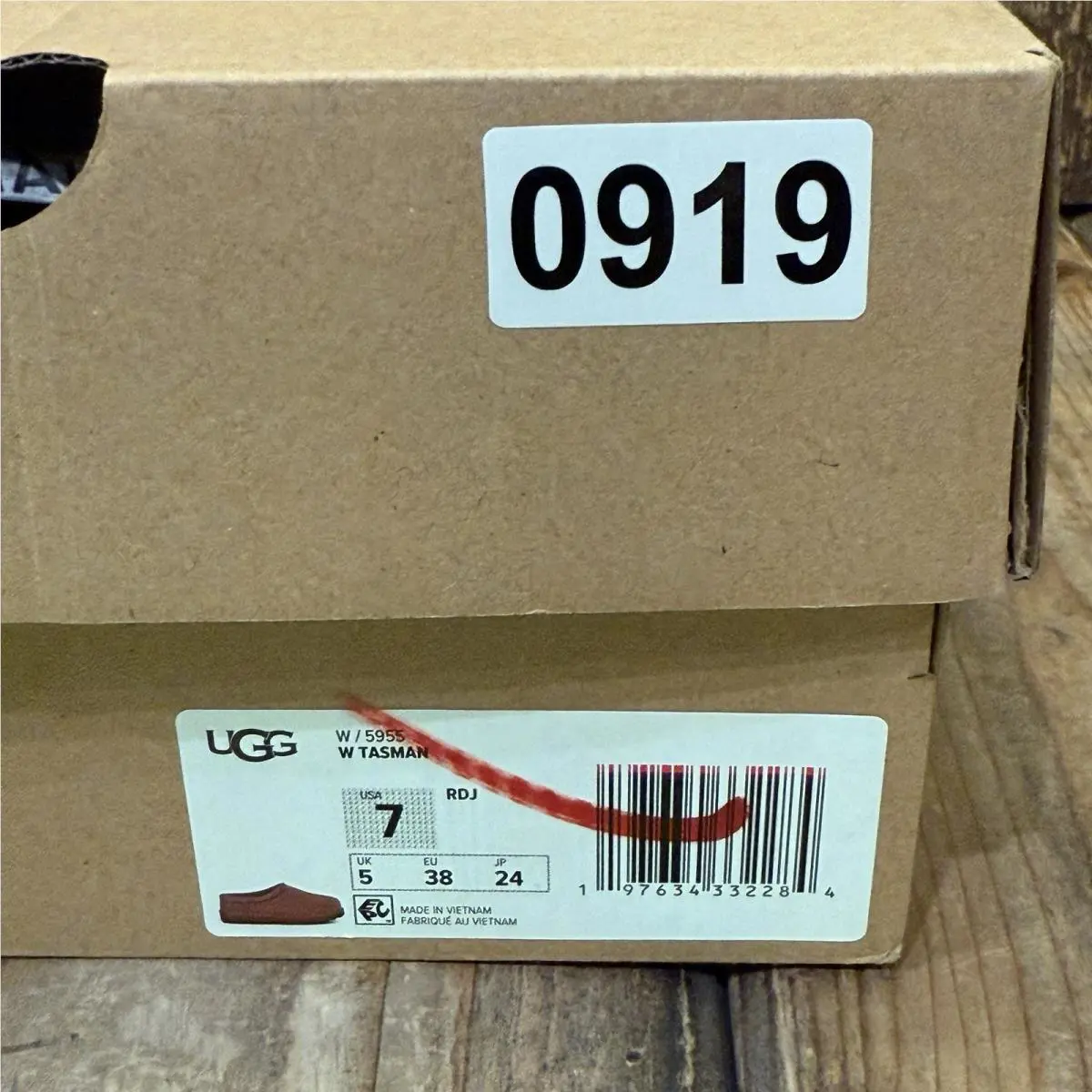 UGG shoes - Ugg Tasman - Tasman - Red (UPC: 0737872992859) 11