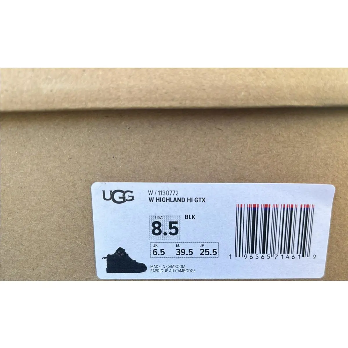 UGG shoes - UGG Highland - Highland - Black (UPC: 196565714619) 4