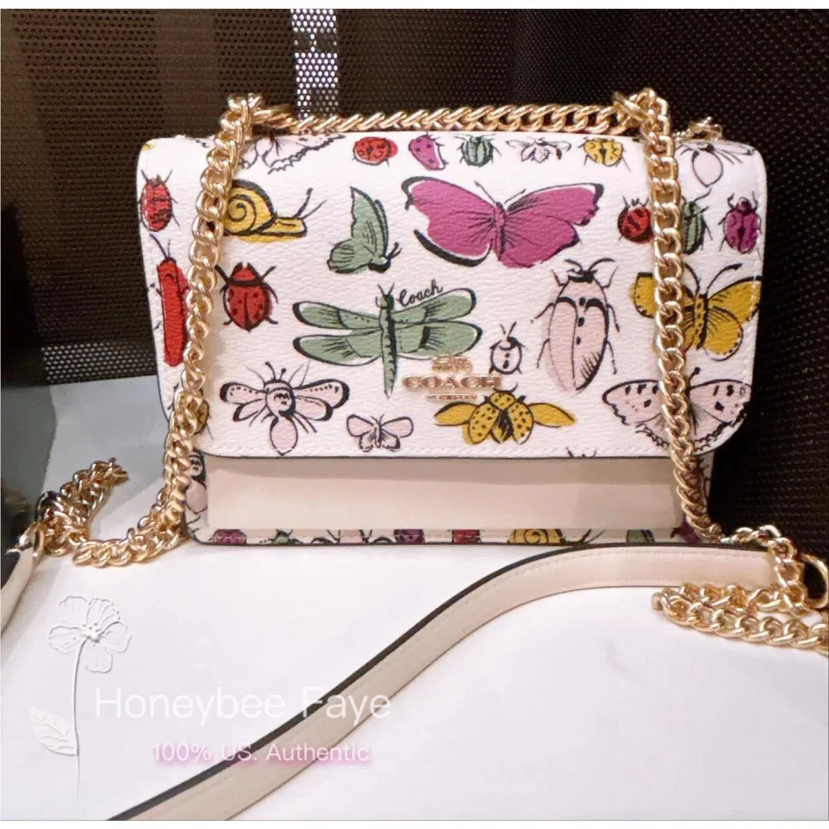 Coach CT259 Mini Klare Crossbody with Creature Print