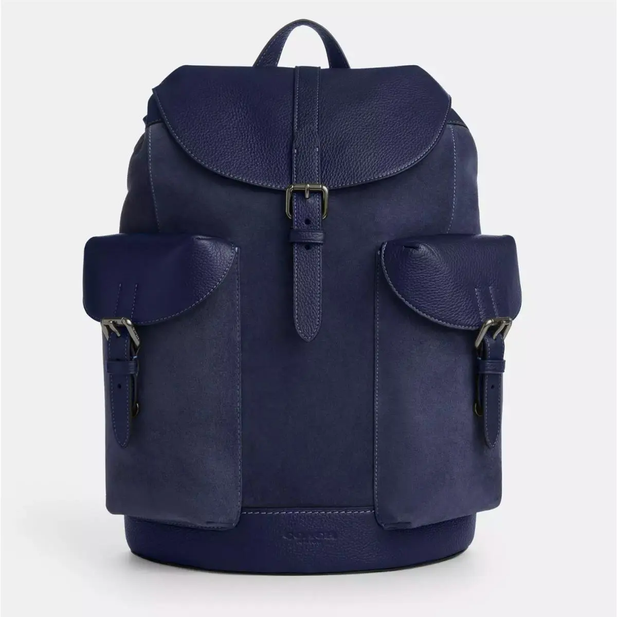 Coach CW219 Warner Backpack In Suede