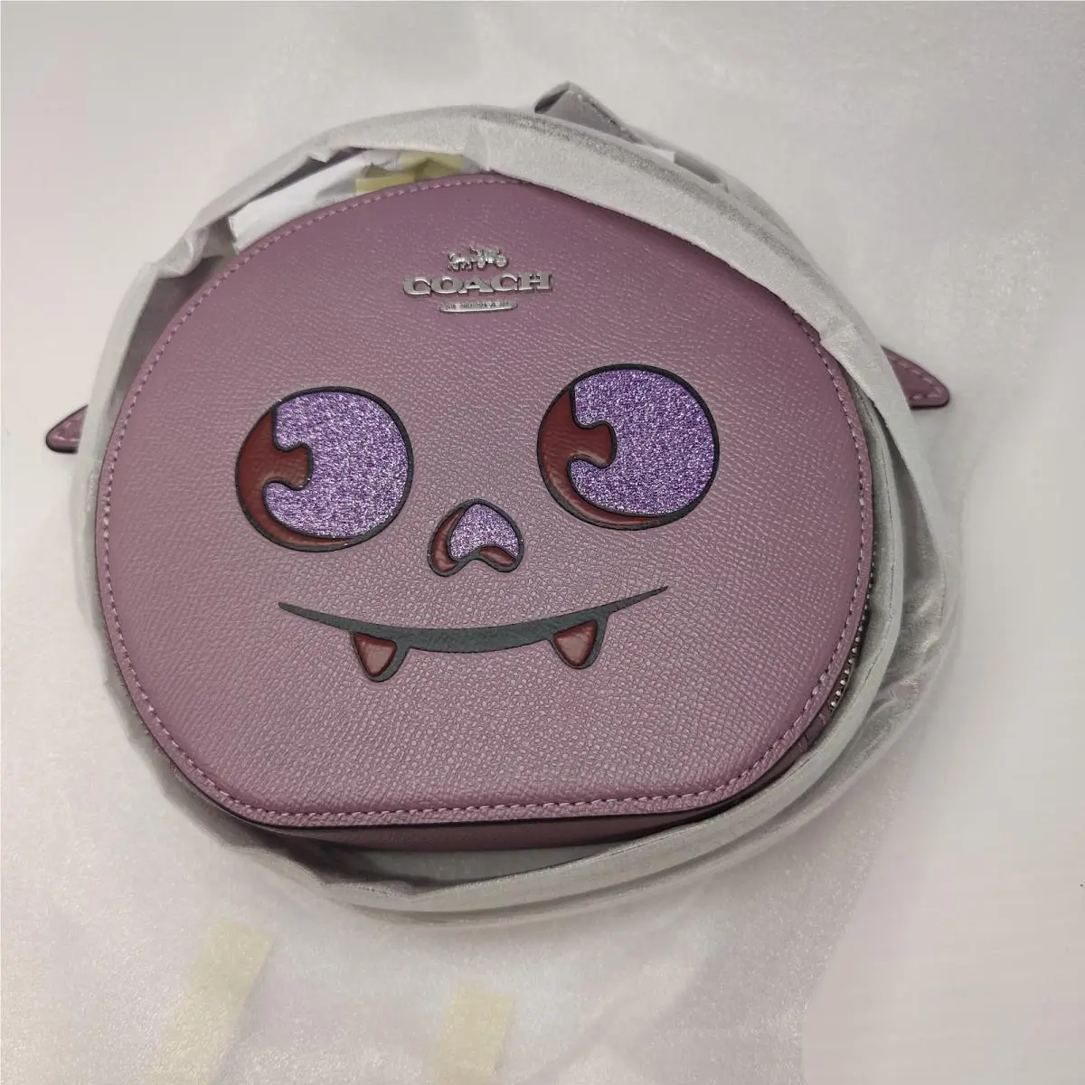 Coach Bat Crossbody Bag CW469 2024 Halloween Limited Sv/jasmine