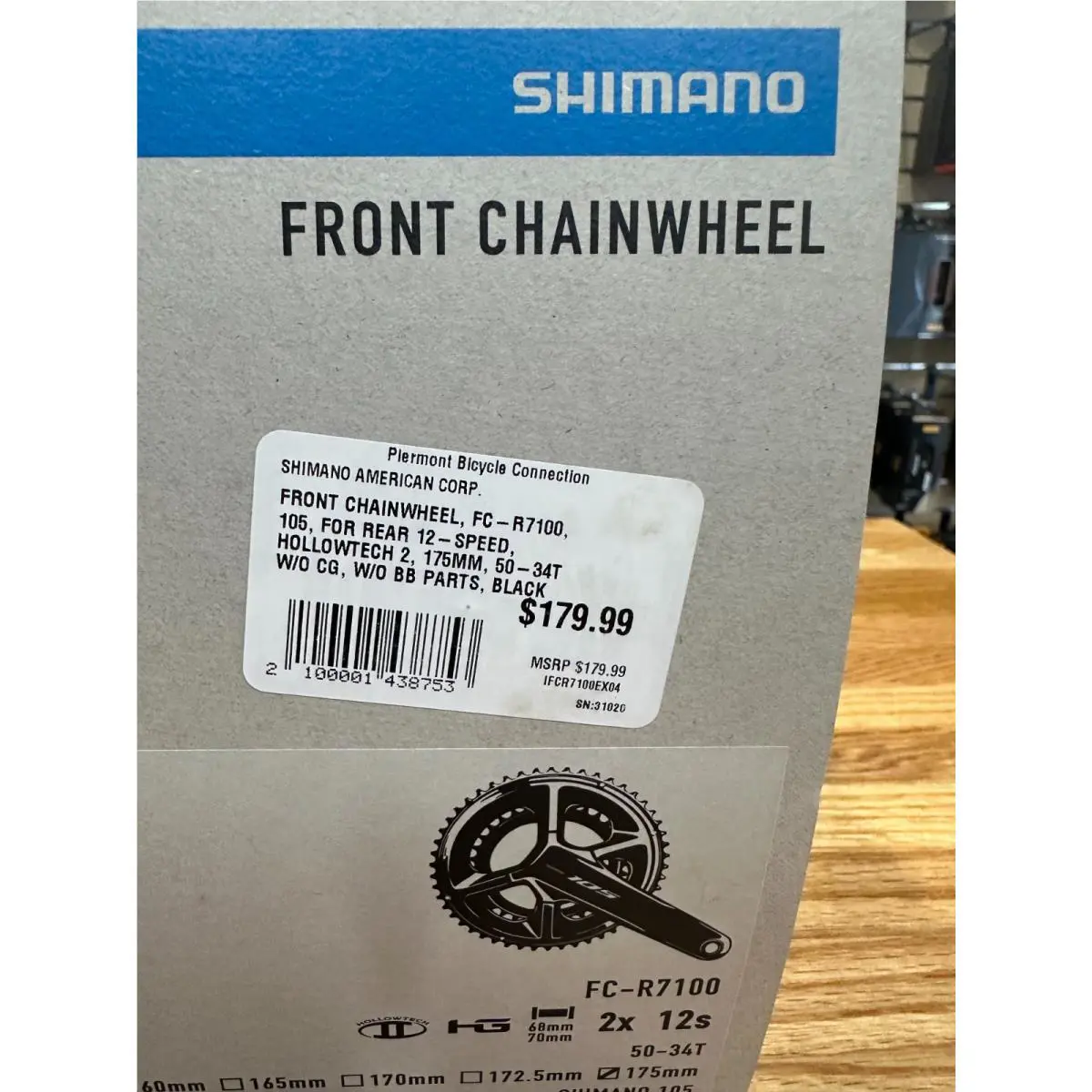 Shimano  - FC-R7100 - FC-R7100 - Black 4