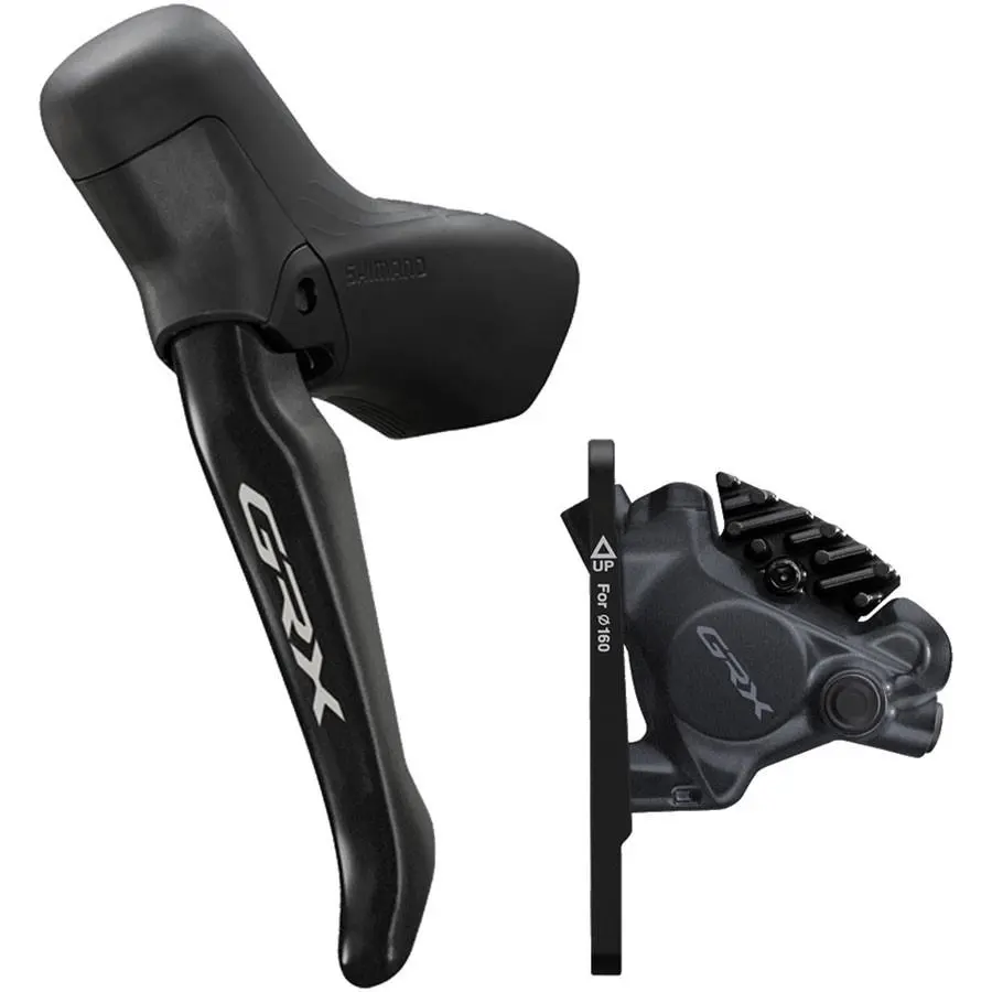 Shimano Grx BL-RS717-L Brake Lever with BR-RX410 Hydraulic Disc Brake Caliper