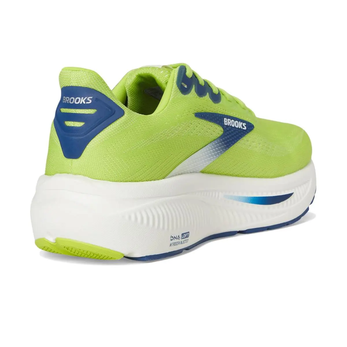 Brooks shoes - Acid Lime/Navy/White 3