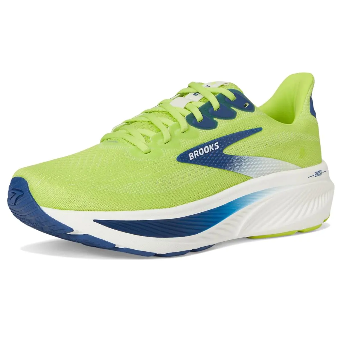 Brooks shoes - Acid Lime/Navy/White 5