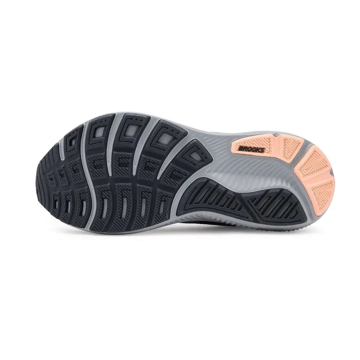 Brooks shoes - Alloy/Blackened Pearl/Peach 3