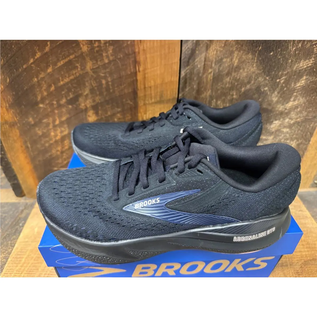 Brooks shoes - Black/Peacoat/Peach 7