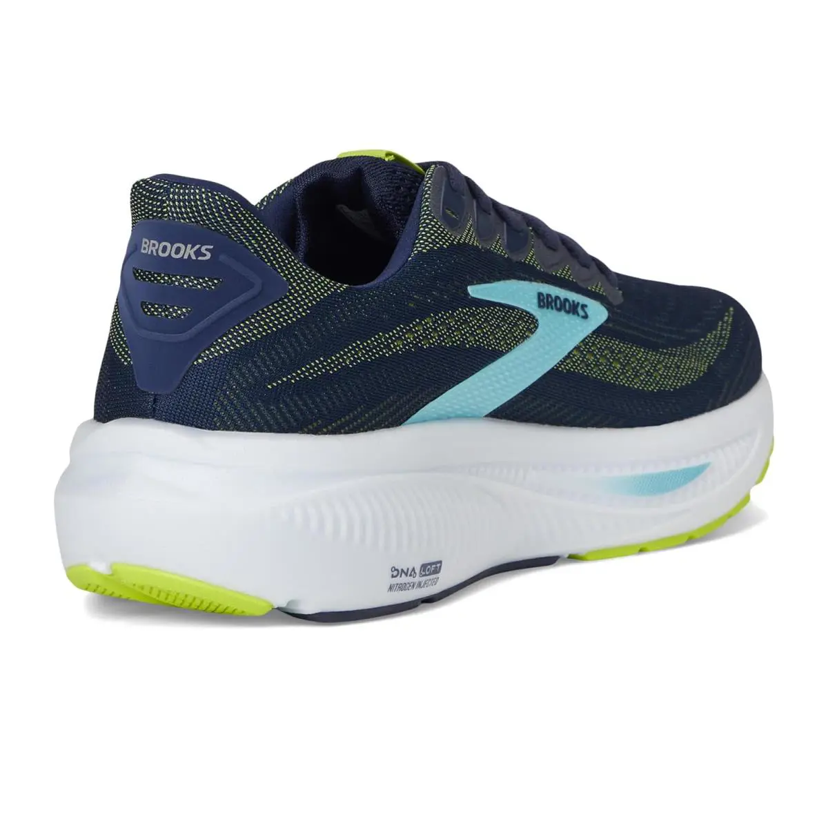 Brooks shoes - Peacoat/Lime/Blue 3
