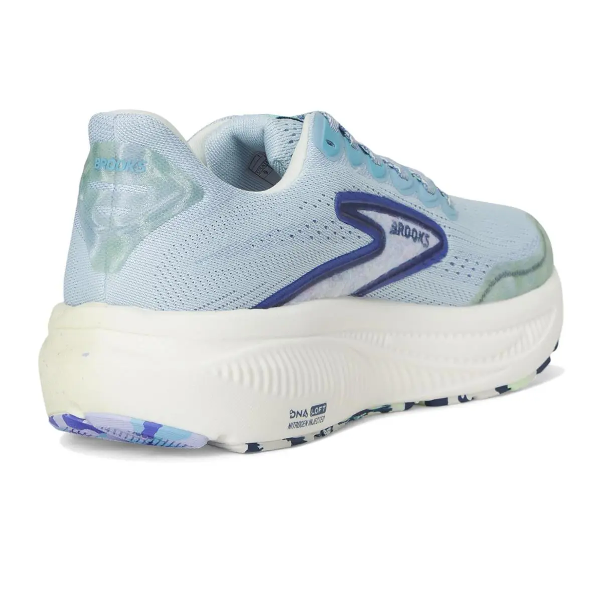 Brooks shoes - Peacoat/Lime/Blue 73