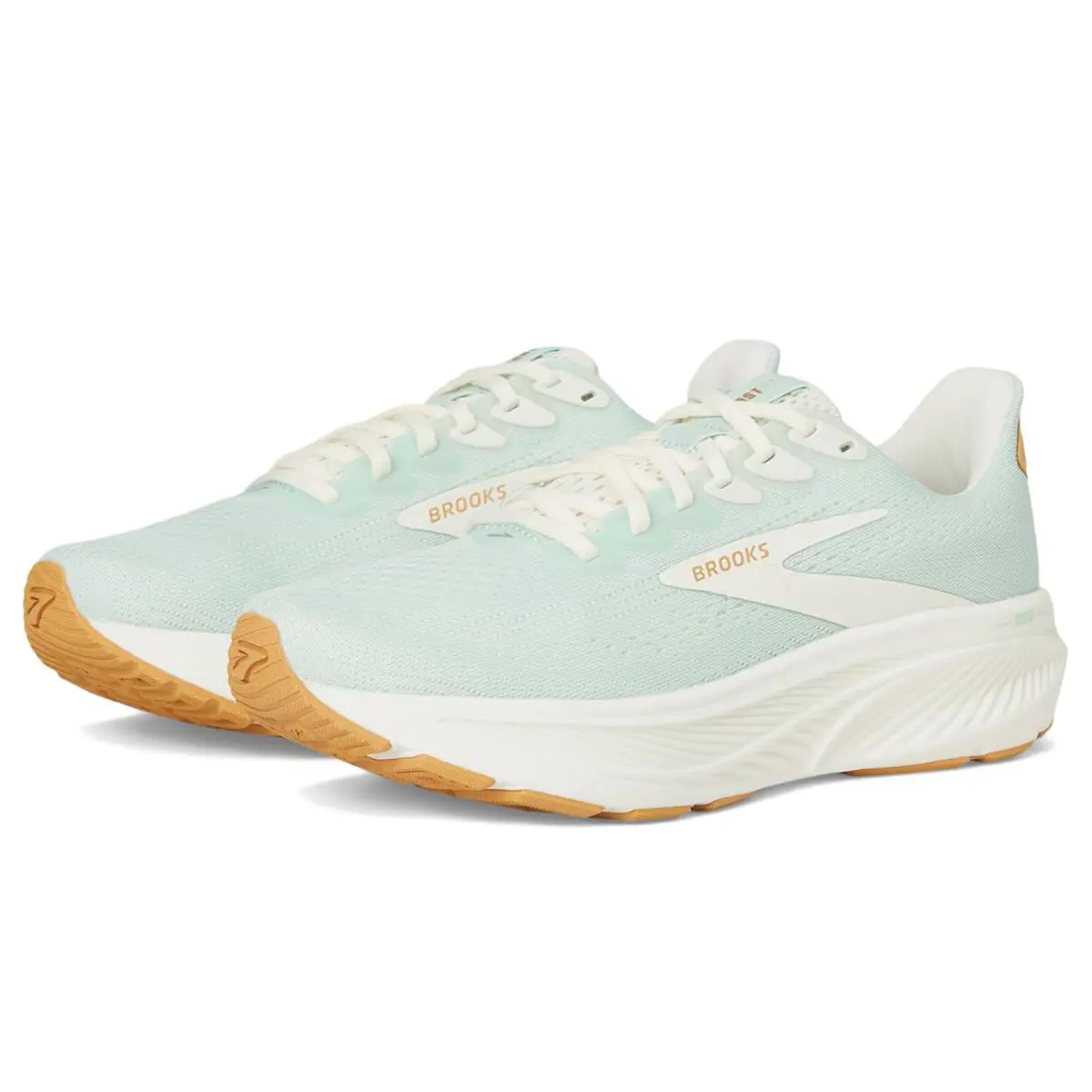 Brooks shoes - Oyster/Apricot/Pink 27