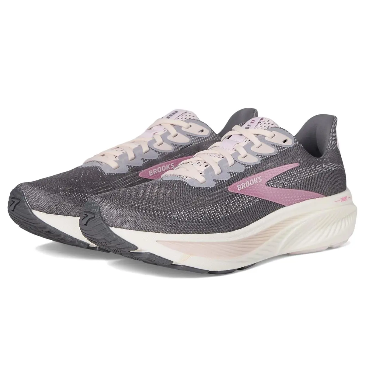 Brooks shoes - Oyster/Apricot/Pink 34