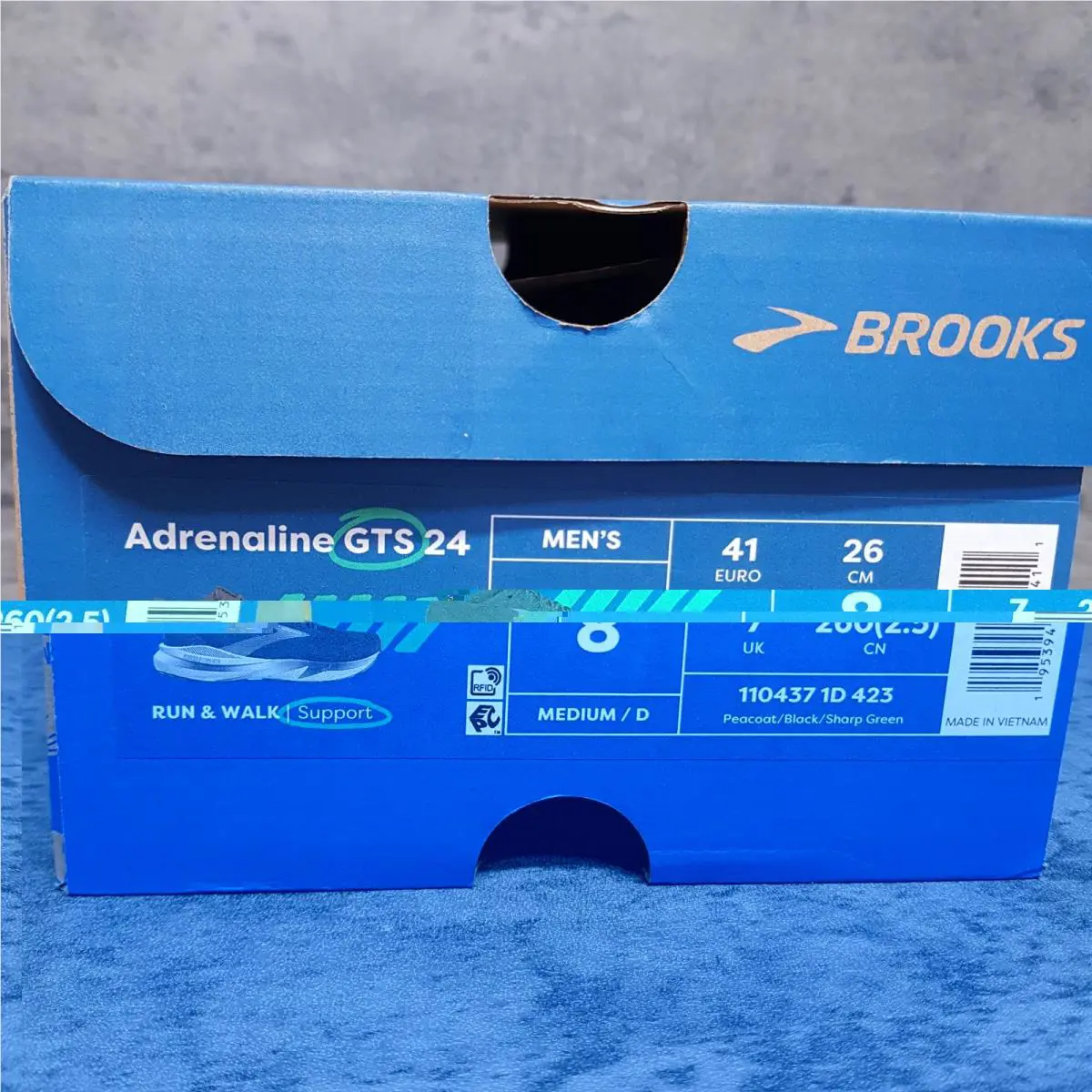 Brooks shoes - Brooks Adrenaline GTS - Adrenaline GTS - 110437 1d 423 - Blue 5