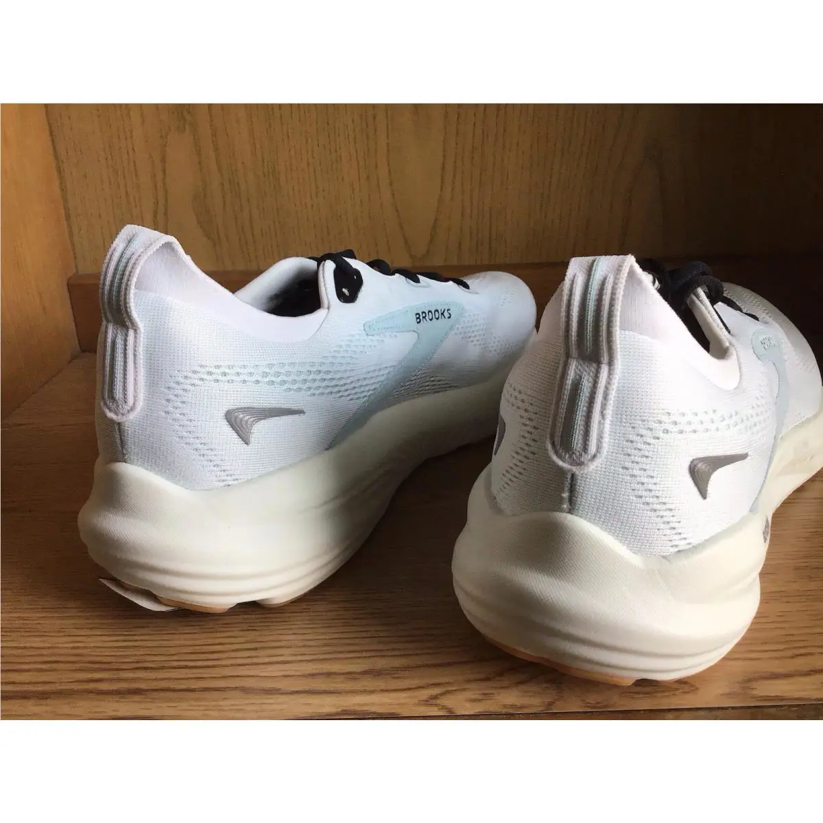 Brooks shoes - Brooks Glycerin 22 Bright White Winter Sky Black - 110445-1D-175 - Black, White 6