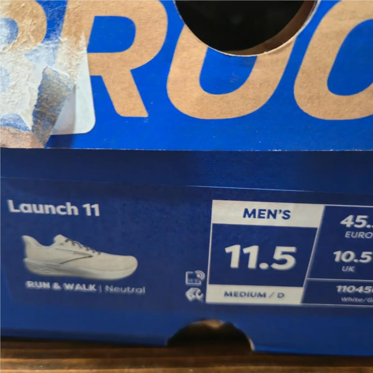 Brooks shoes - Brooks Launch - Launch - 1104501D135 - White 4