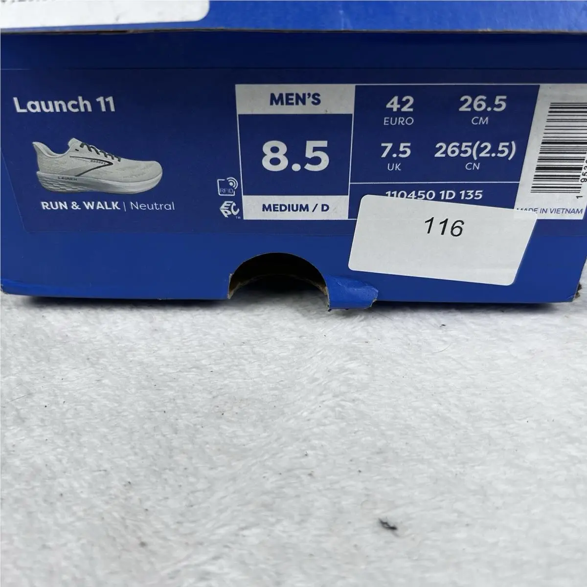 Brooks shoes - Brooks Launch 11 - Launch - 110450 1D 135 - Black (UPC: 0195394587371) 12