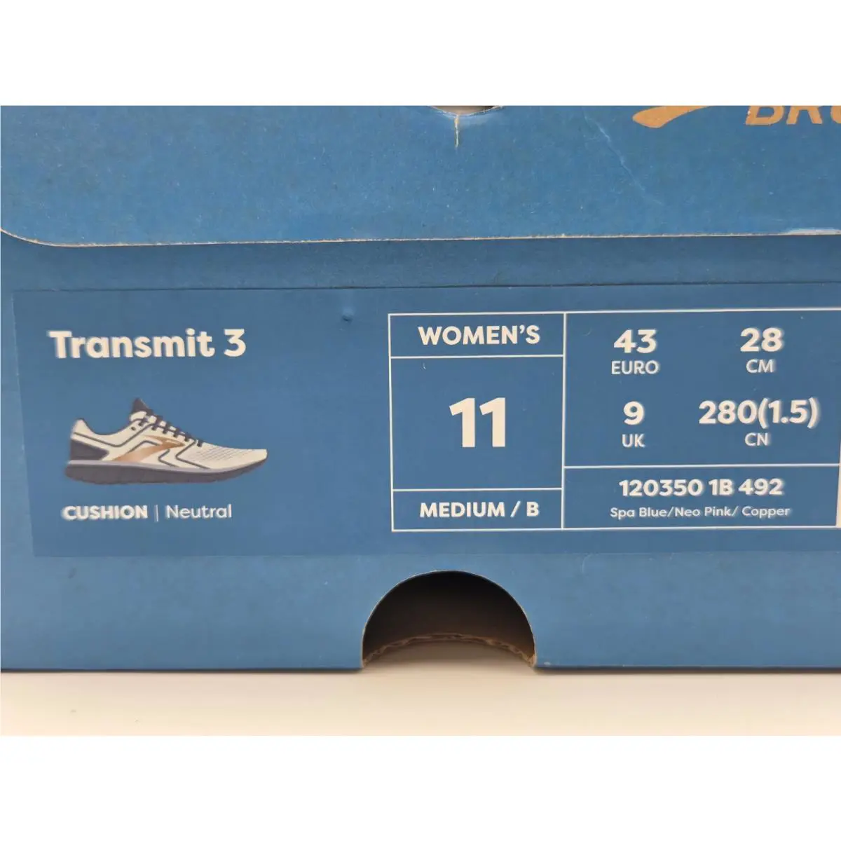 Brooks shoes - Brooks Transmit - Transmit - 120350-1B-077 - Cream 5