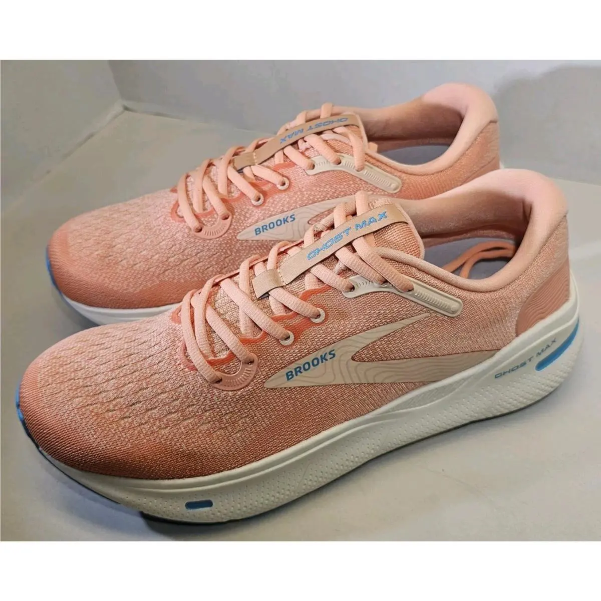 Brooks shoes - Brooks Ghost - Ghost - Papaya/Apricot/Blue 2